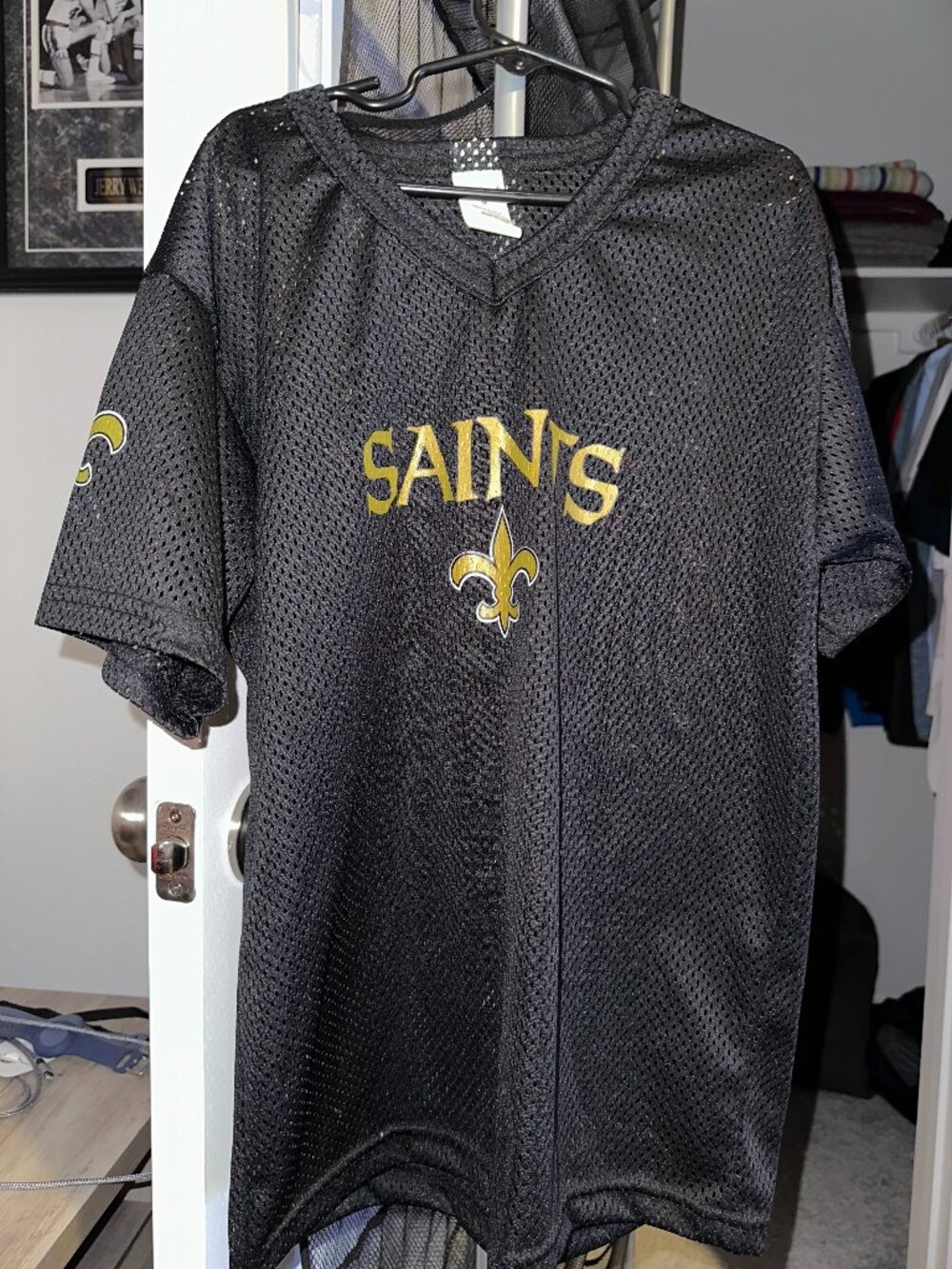 New Orleans Saints Franklin Mesh Jersey Shirt Size Medium